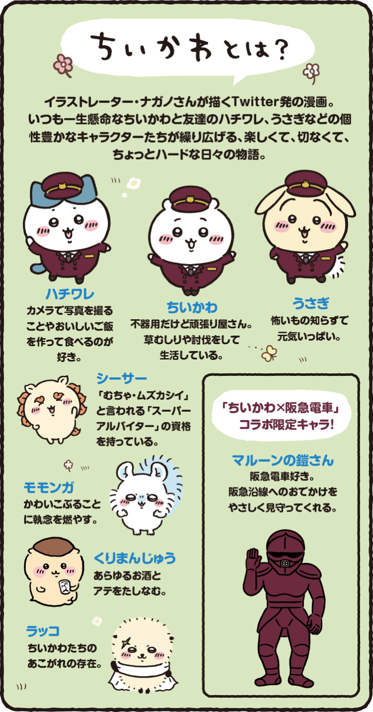 レア！　ちいかわ　ちいかわ観光　アクリルスタンド　ちいかわ　ハチワレ　うさぎ