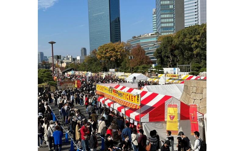 ytv食フェス２０２３　シノビーもぐもぐパーク　「大阪城 極上ラーメンストリート」 「極上スイーツPARTY in 城まち」
