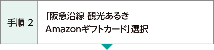 手順2 「阪急沿線観光あるきセット」選択