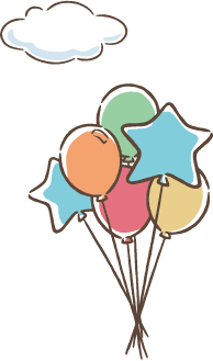 風船 イラスト