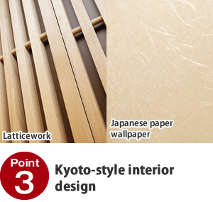 Point03 Kyoto-style interior design