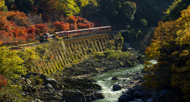 Sagano Scenic Train01