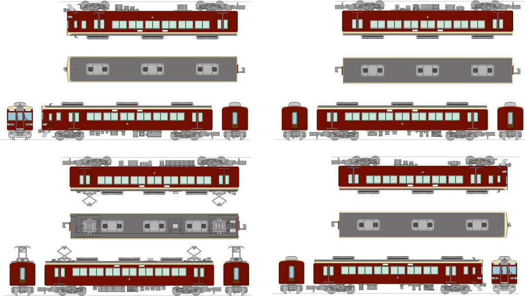 鉄道コレクション さよなら阪急6300系（嵐山線仕様）4両セットの発売について