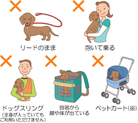 お持ち込みいただけないもの